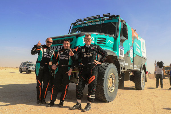 IVECO is unbeatable in the African Rally Truck Group