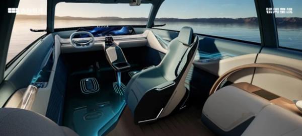 comparable to a spaceship! Geely Galaxy Starship Interior Released: The First AI Smart Seat