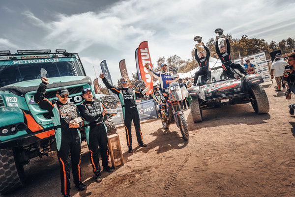 IVECO is unbeatable in the African Rally Truck Group