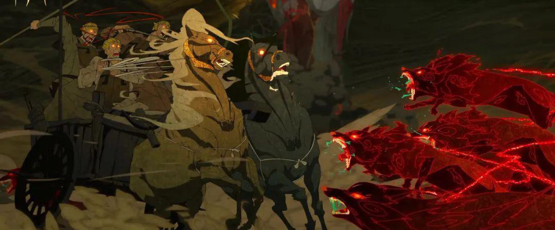 Legend of Deification began with a two-dimensional animation to explain the content of the prequel "The List of Gods".