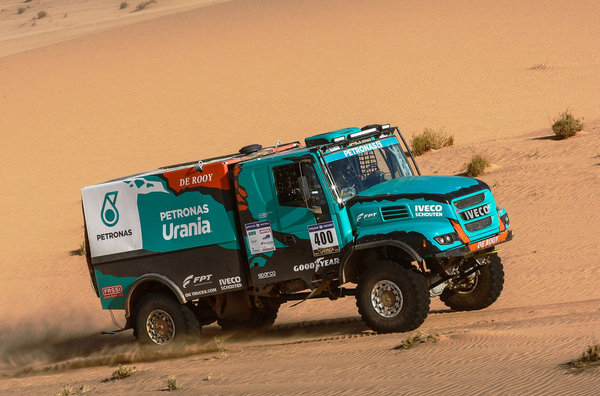 IVECO is unbeatable in the African Rally Truck Group